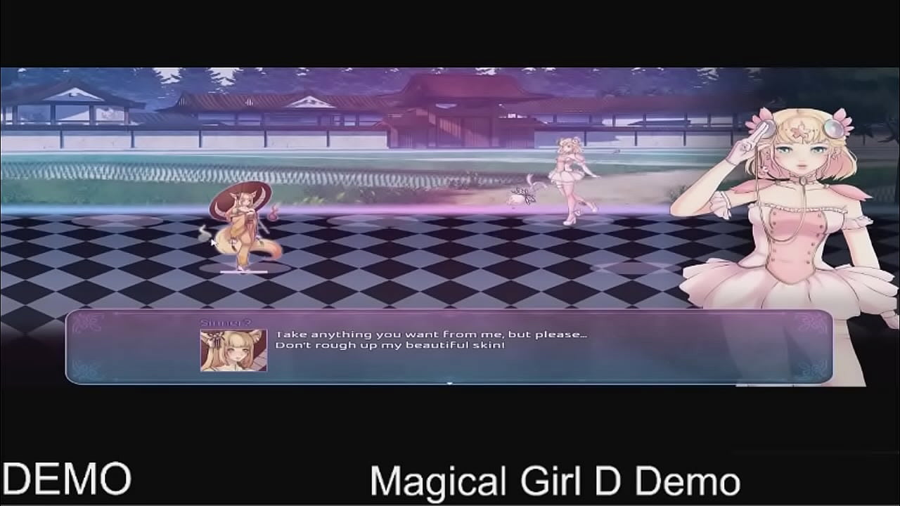 Magical Girl D (free steam demo-game)tbs rpg