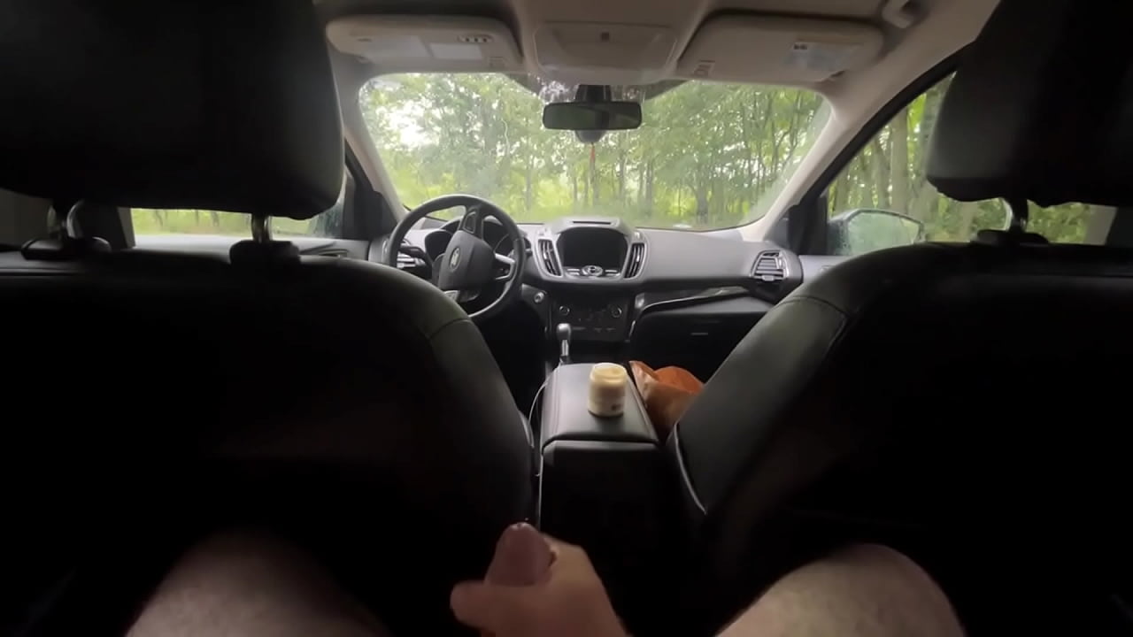 Masturbating in car