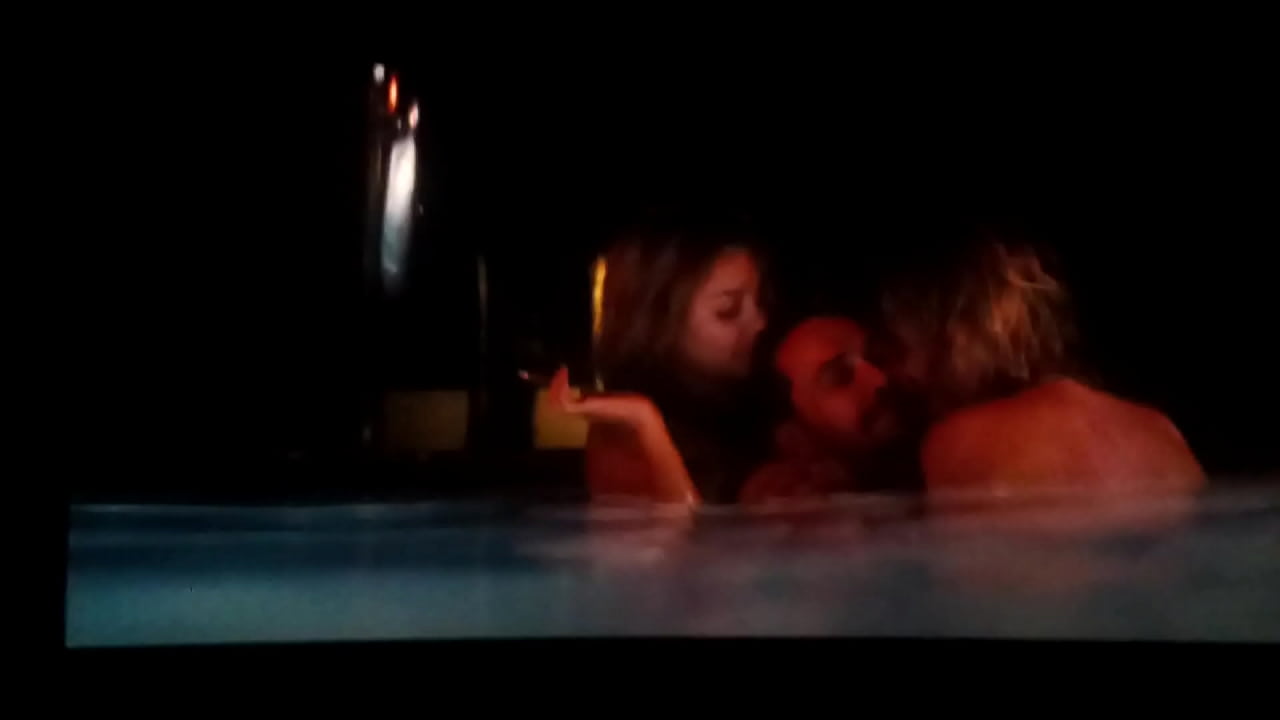 Ashley Benson, Vanessa Hudgens & James Franco Threesome Pool Scene