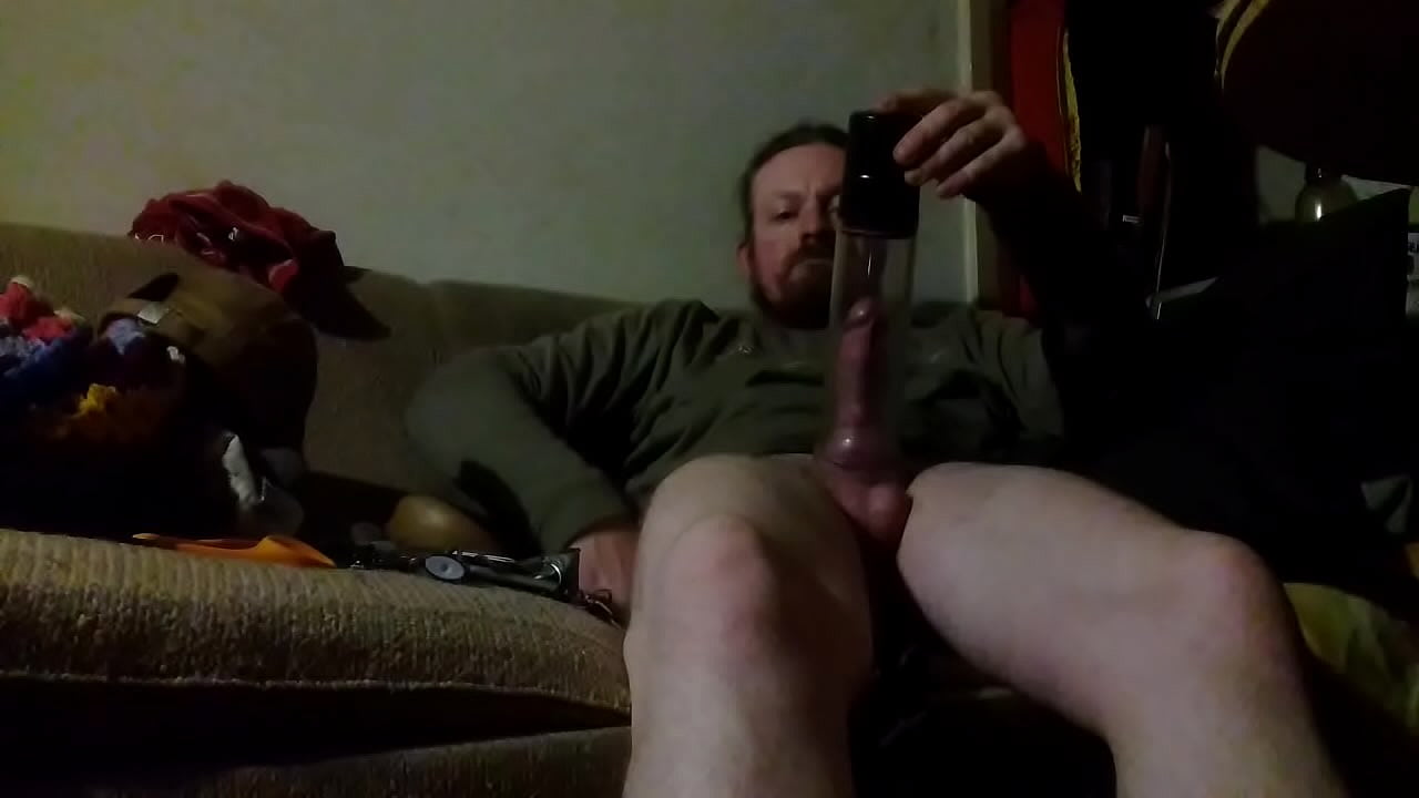 Got pump on my penis for daily pumping