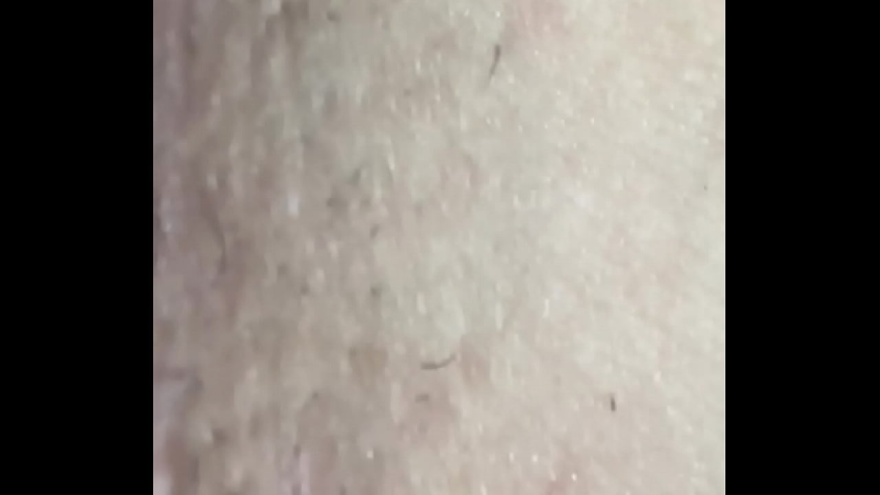 A Close up vid of my clit getting its hood pulled back playing