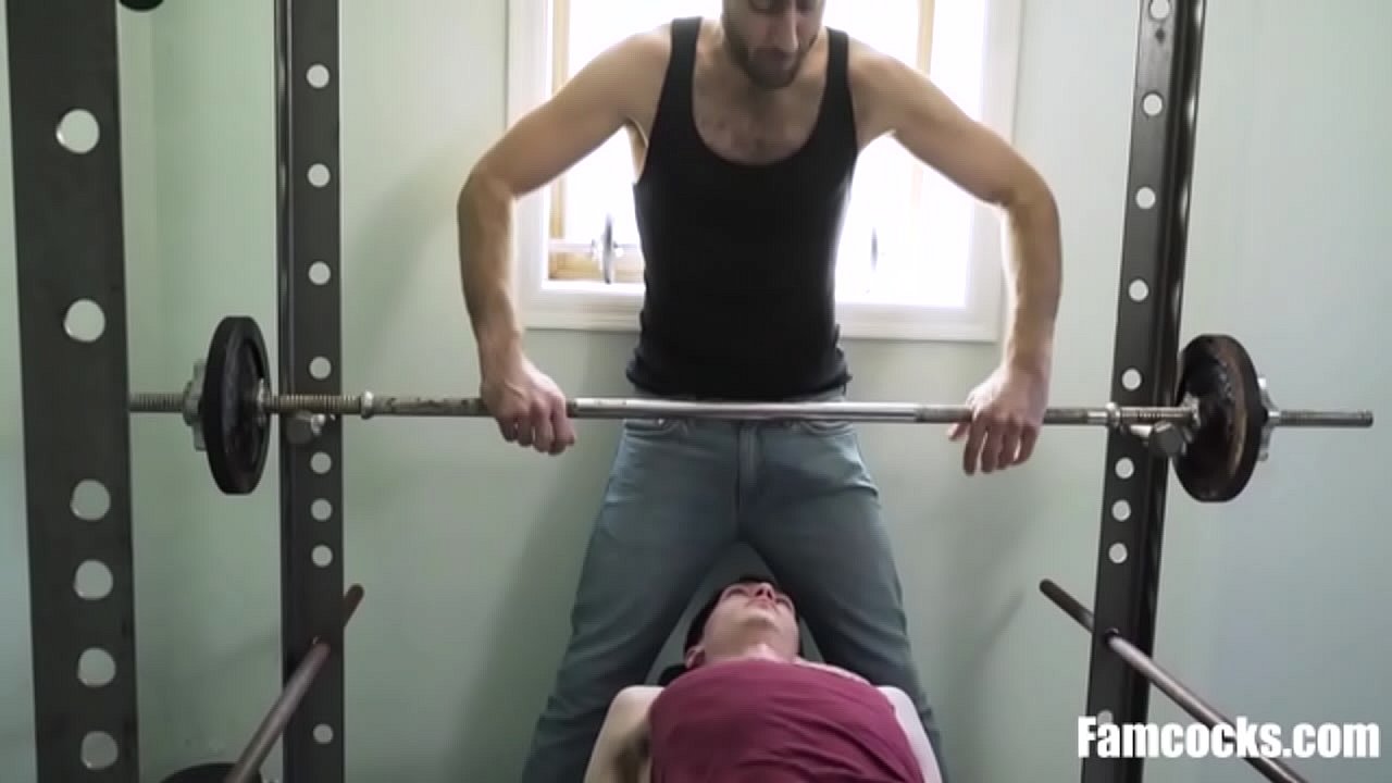 Brothers fuck after a workout