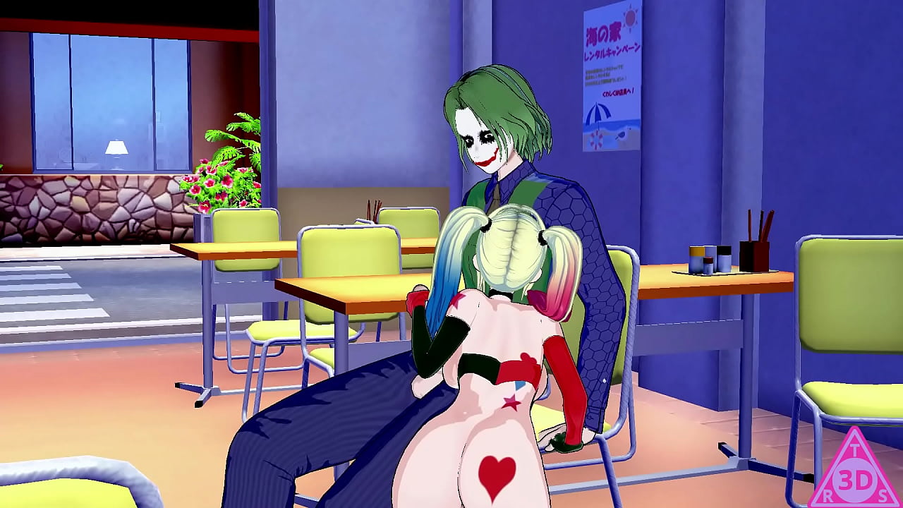 Harley Quinn JOKER gioco hentai di sesso uncensored Japanese Asian Manga Anime Game..TR3DS..