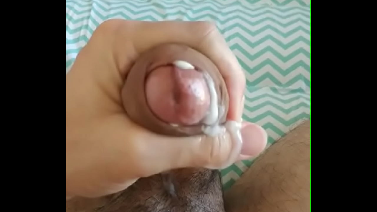 Huge cock cums twice