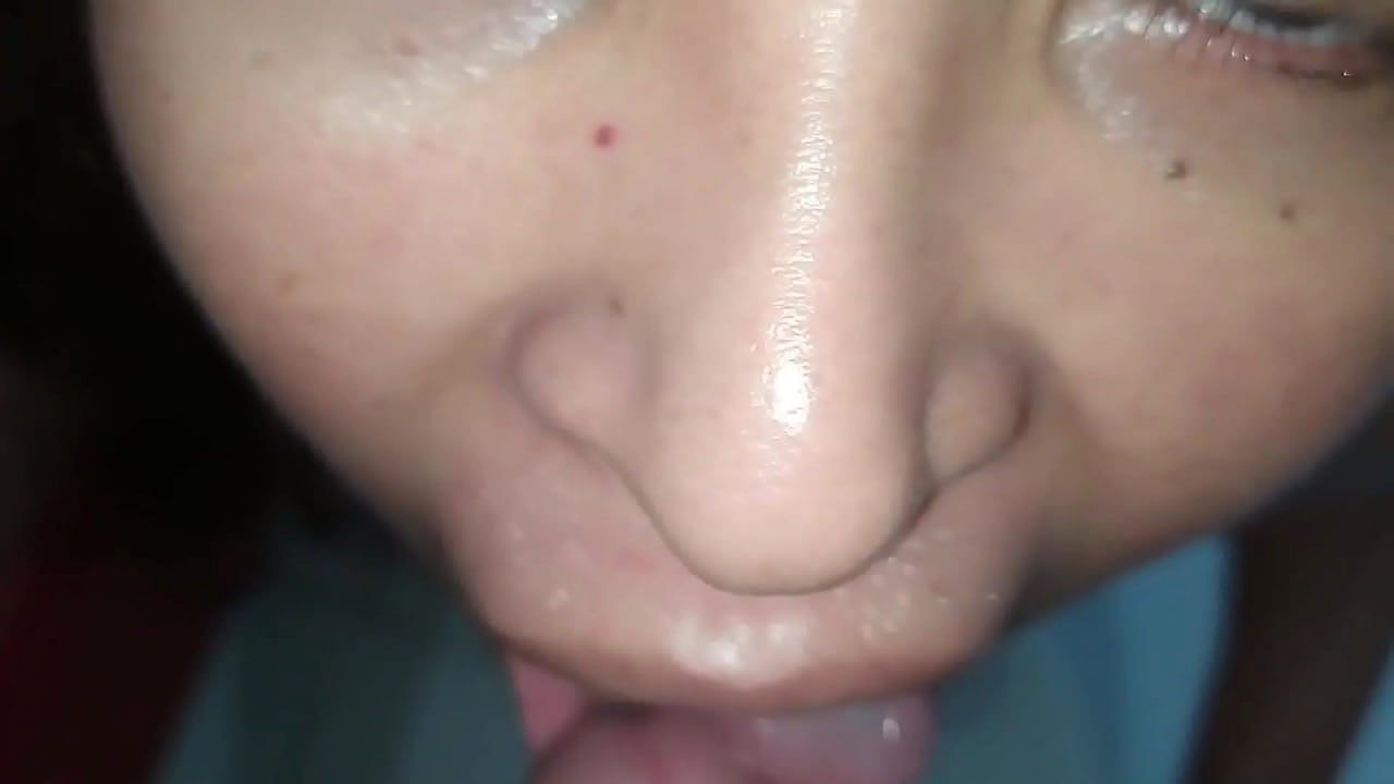 I discover a woman masturbating in the Airbnb and she ends up swallowing my cum