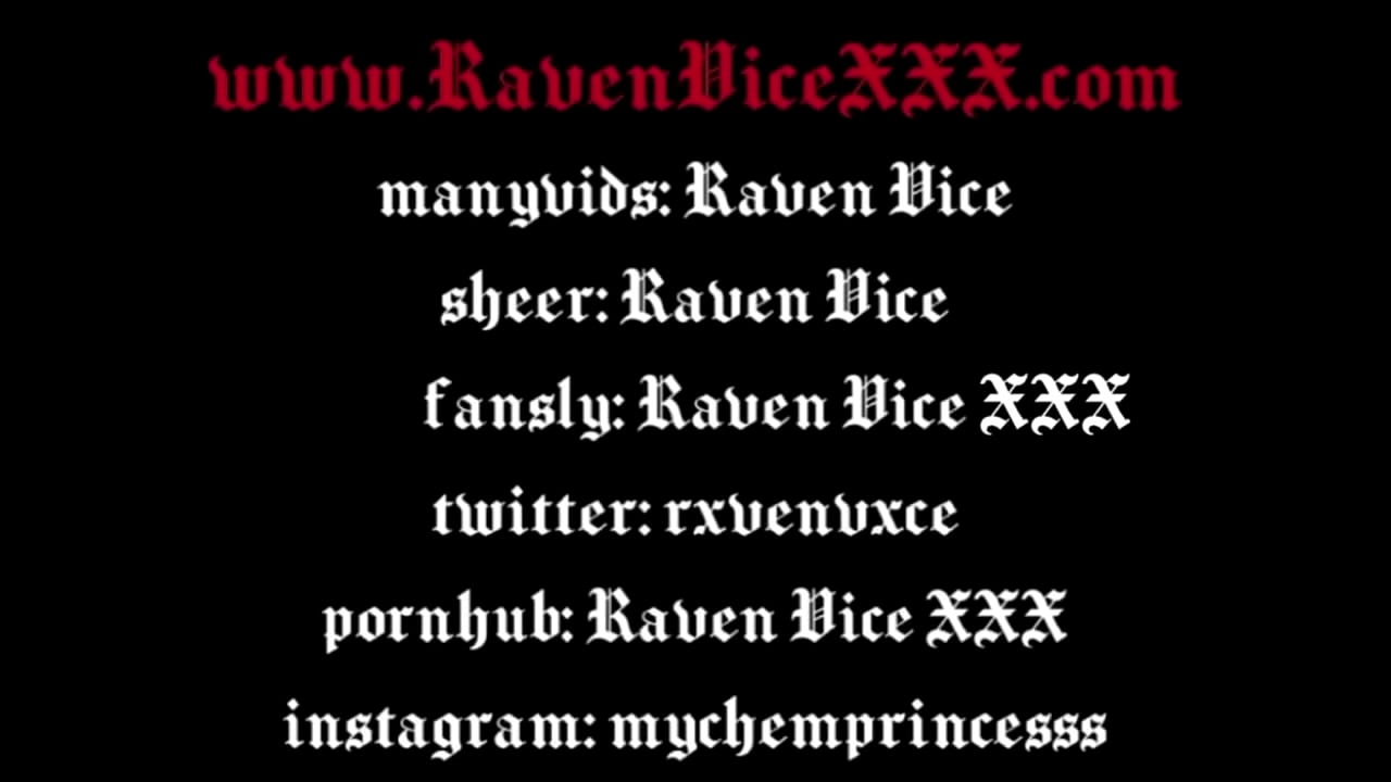 Raven Vice: raven visits theheavenpov