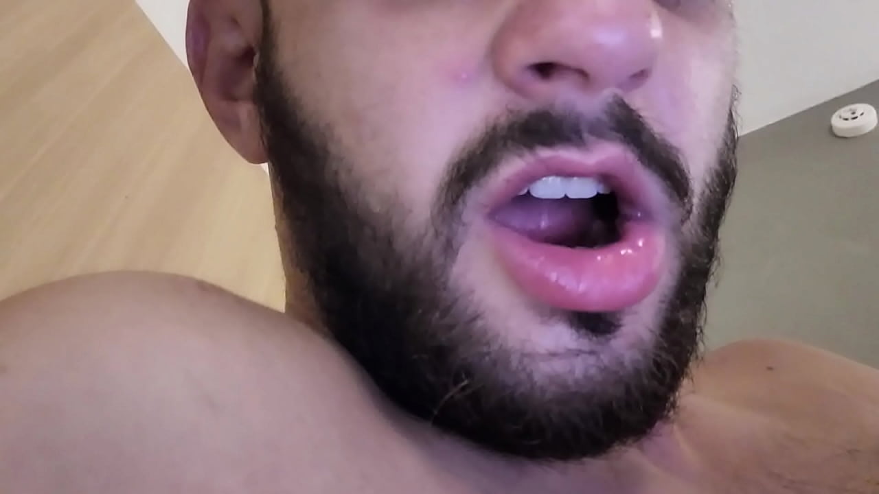 HOT MALE - HAIRY CHEST BEING VERBAL AND COCKY