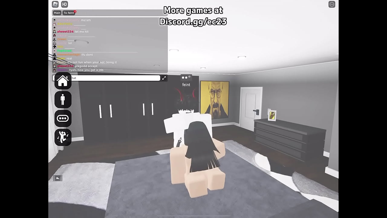 Roblox - Holy nun gets her hole stretched in condo
