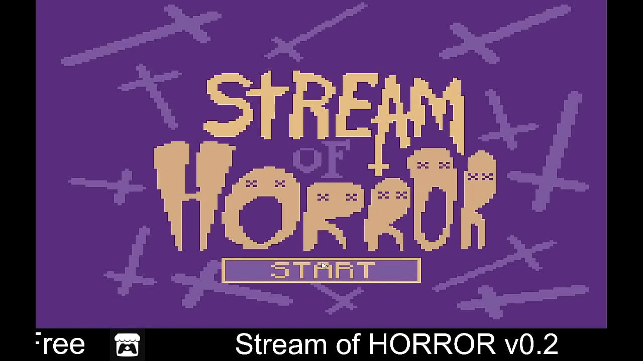 Stream of HORROR (free game itchio) Adult, Erotic, Game Boy, Horror, Lewd, Pixel Art, Psychological Horror, Retro