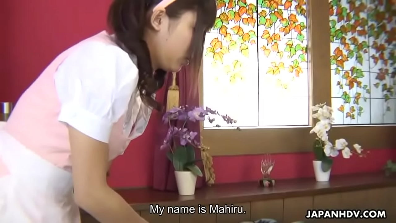 Asian maid takes a sexual program of her master