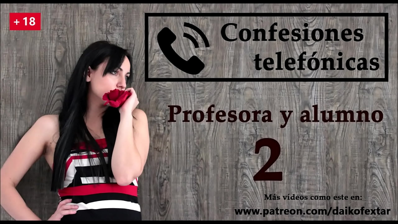 Ella cuenta por telefono a una amiga lo que ha hecho. Segunda parte, voz española.