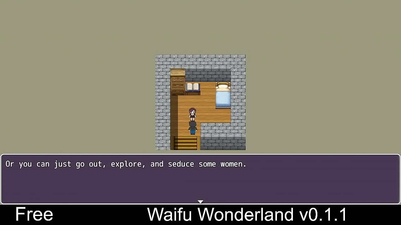 Waifu Wonderland  (free game itchio) Role Playing