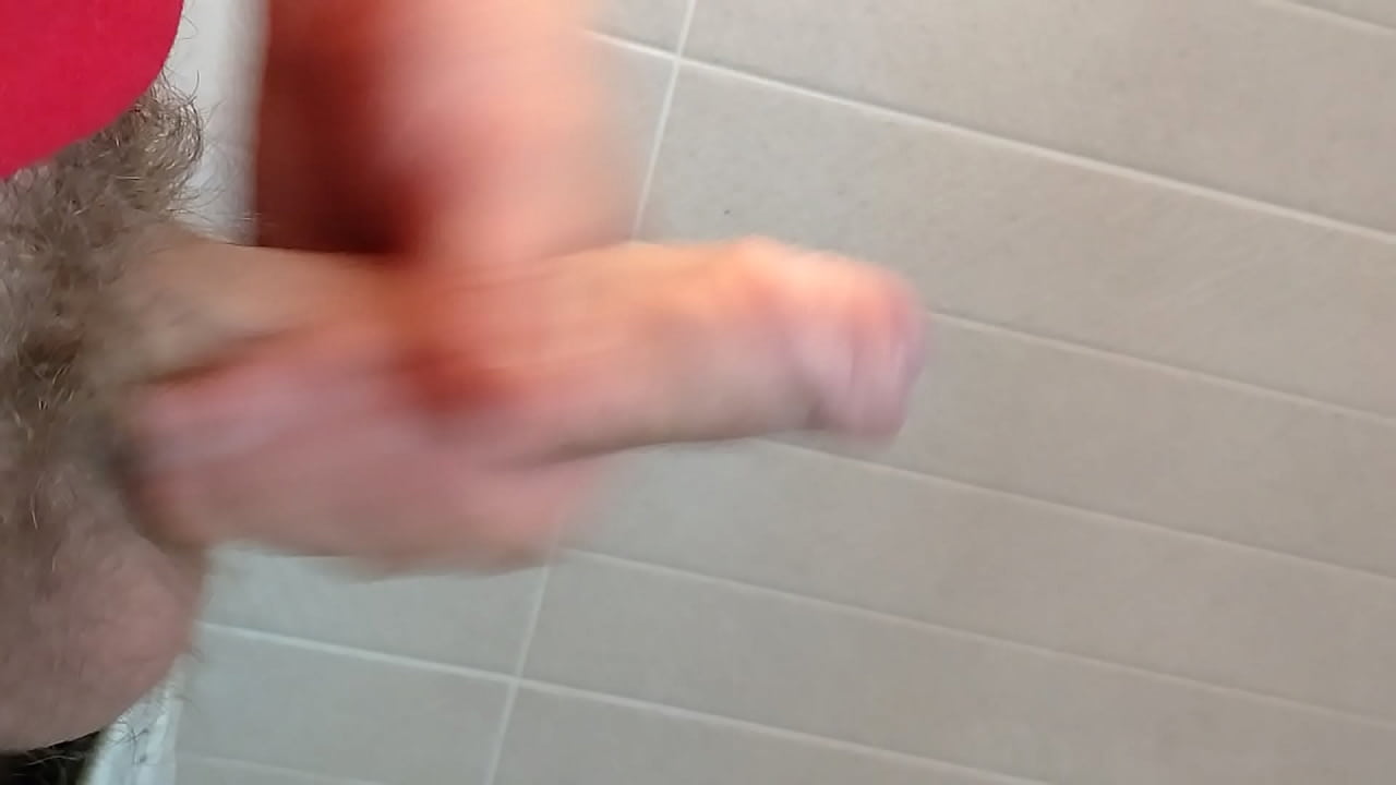 Big cock shower masturbate