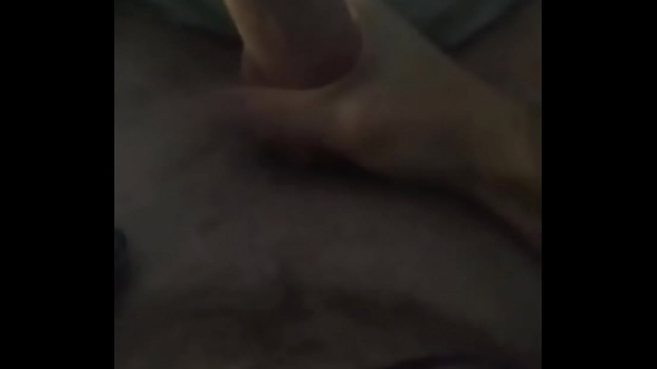 Playing with my cock until I cum