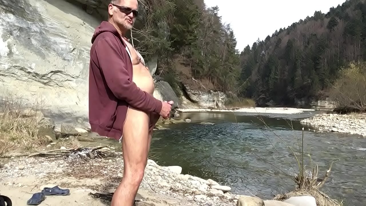 outdoor exposure of dick and ass