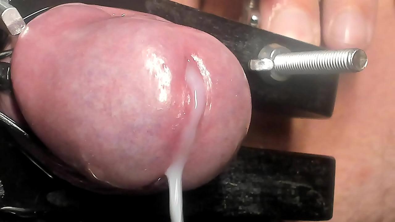 close up cumshot