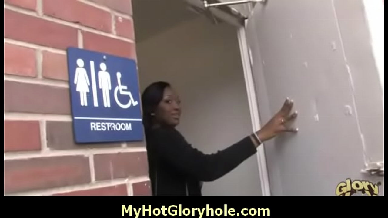 black girl have surprise gloryhole 3