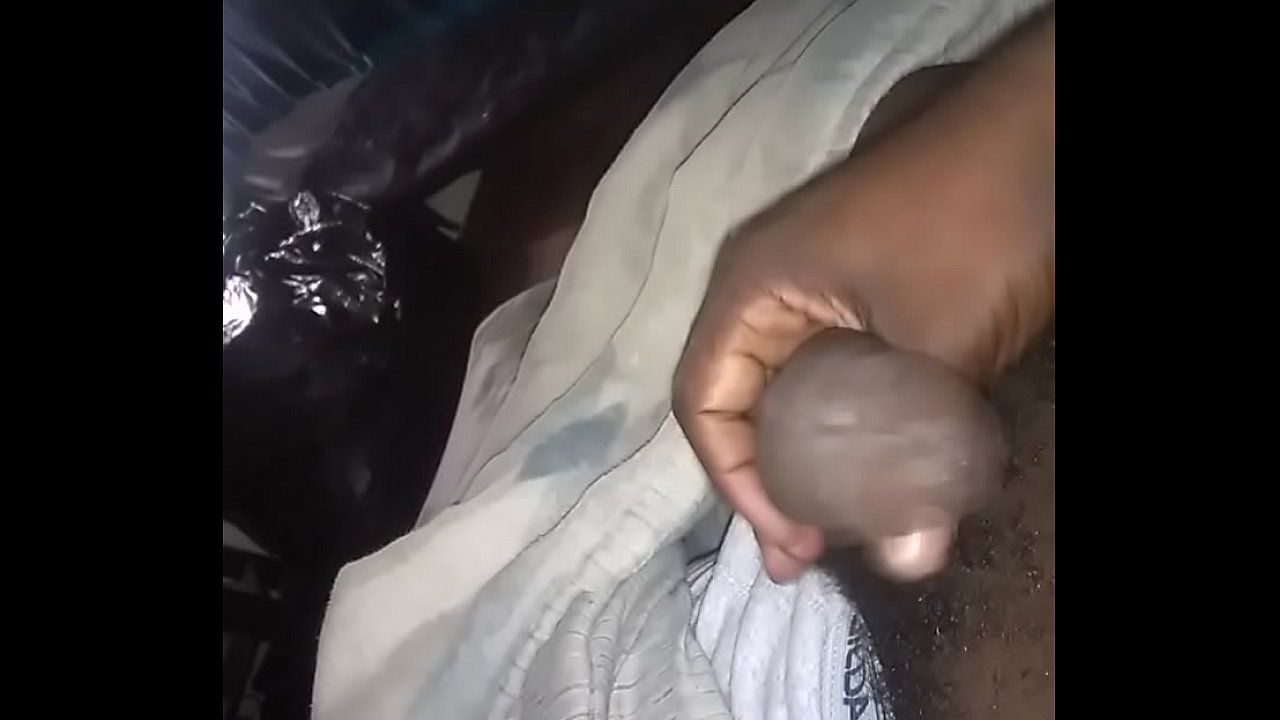 Stroking black Dick