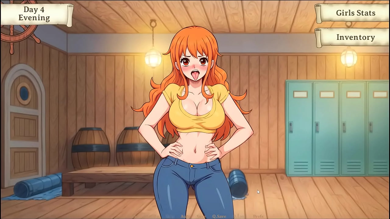 Lusty Buccaneers [ Parody Hentai Game ] Ep.2 Nami is stripping for the right amount of gold !