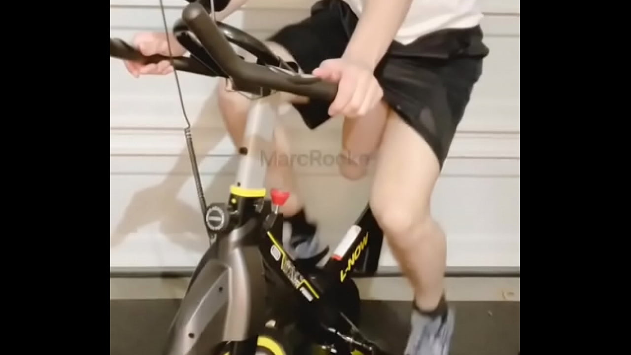 Exercising with a Massive Cock