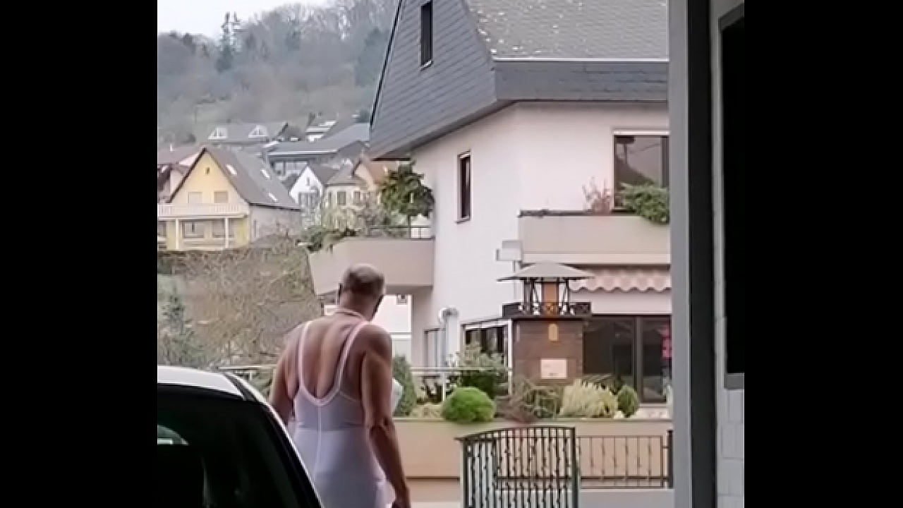 flashing in front of my neighbours