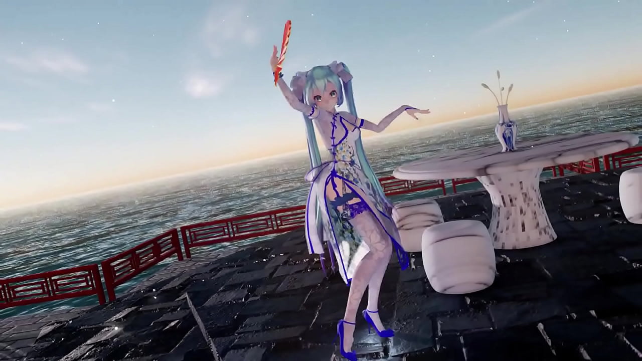 「MMD」→ 寄明月-Send to The Bright Moon ( Miku ) - 4KUHD -