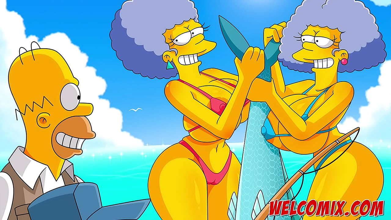 Simpsons gang in sex scenes and orgy!