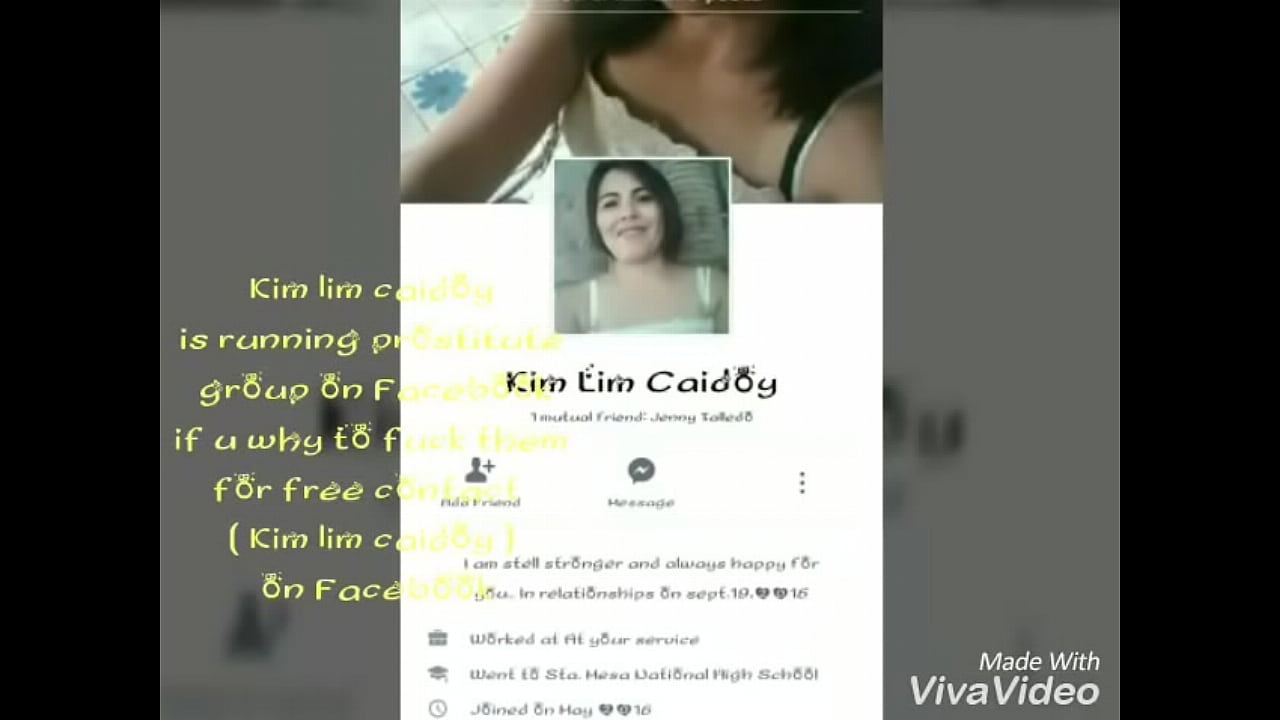 Kim lim caidoy running prostitute group on Faceb