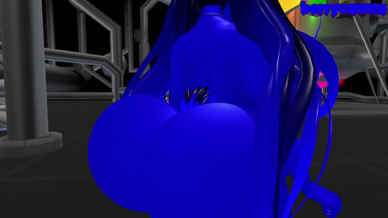 Bunny Girls Gets Turned Into A Massive Blueberry - Inflation