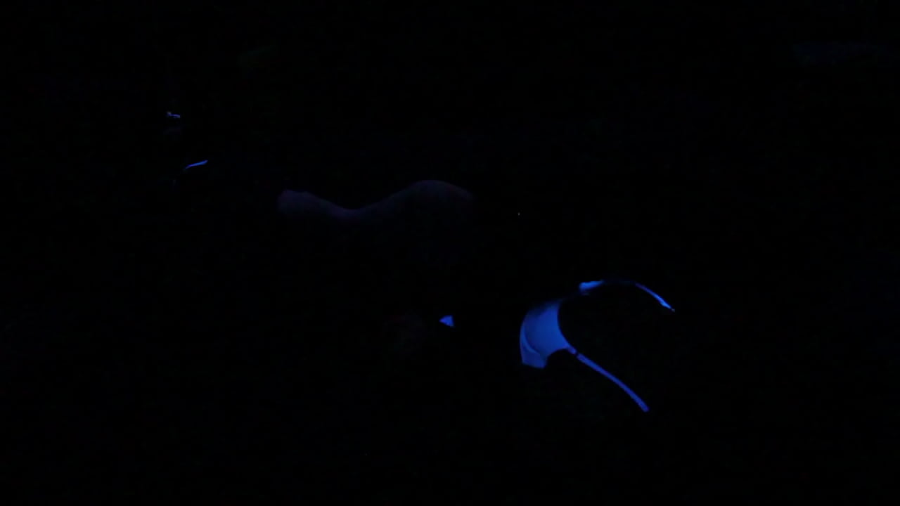 Teen Gets Fucked Under Black Light