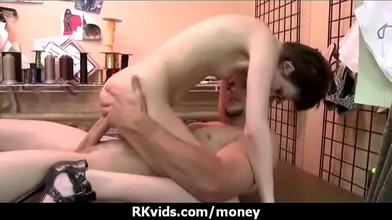 Sexy wild chick gets paid to fuck 3