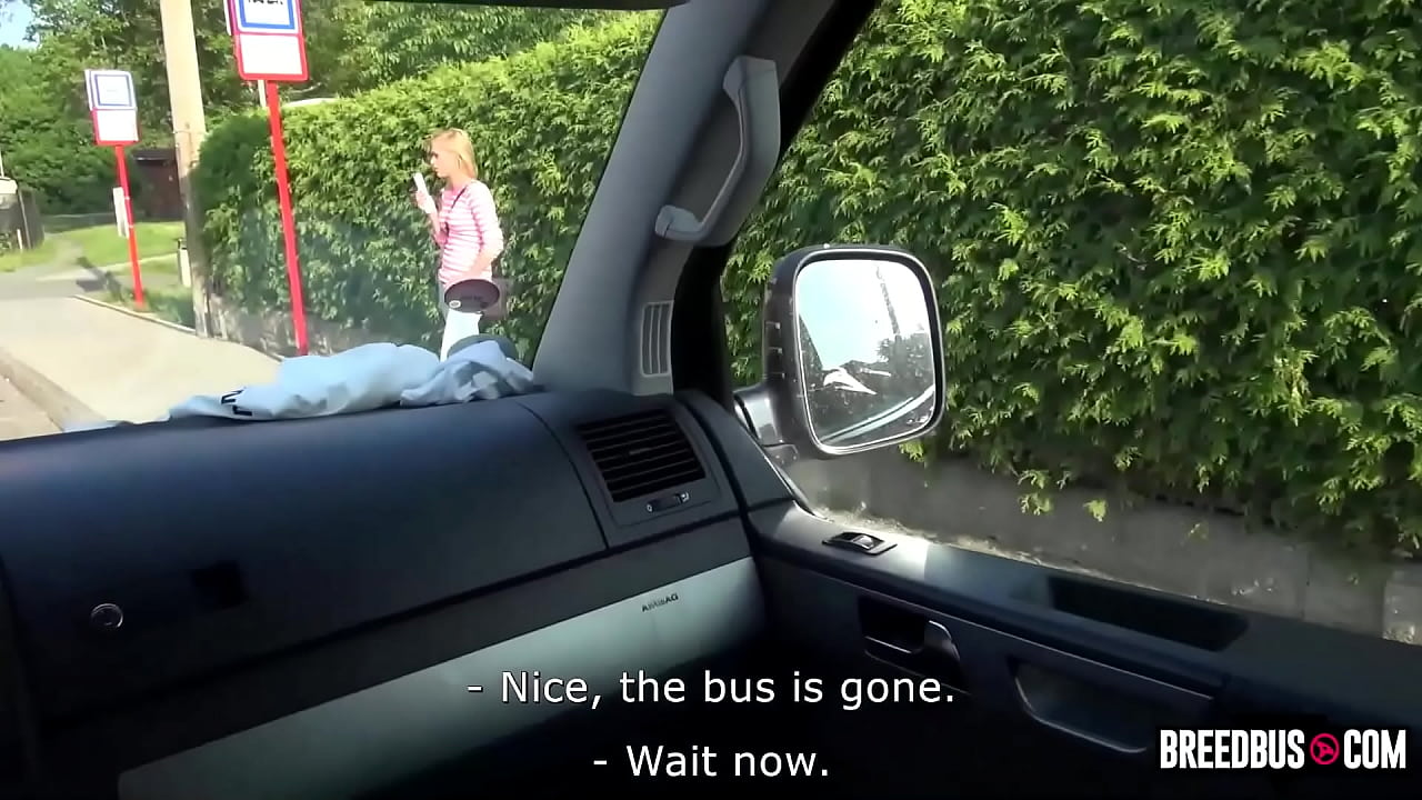 Hot Hitchhiker Gets Fucked for a Ride in the BreedBus