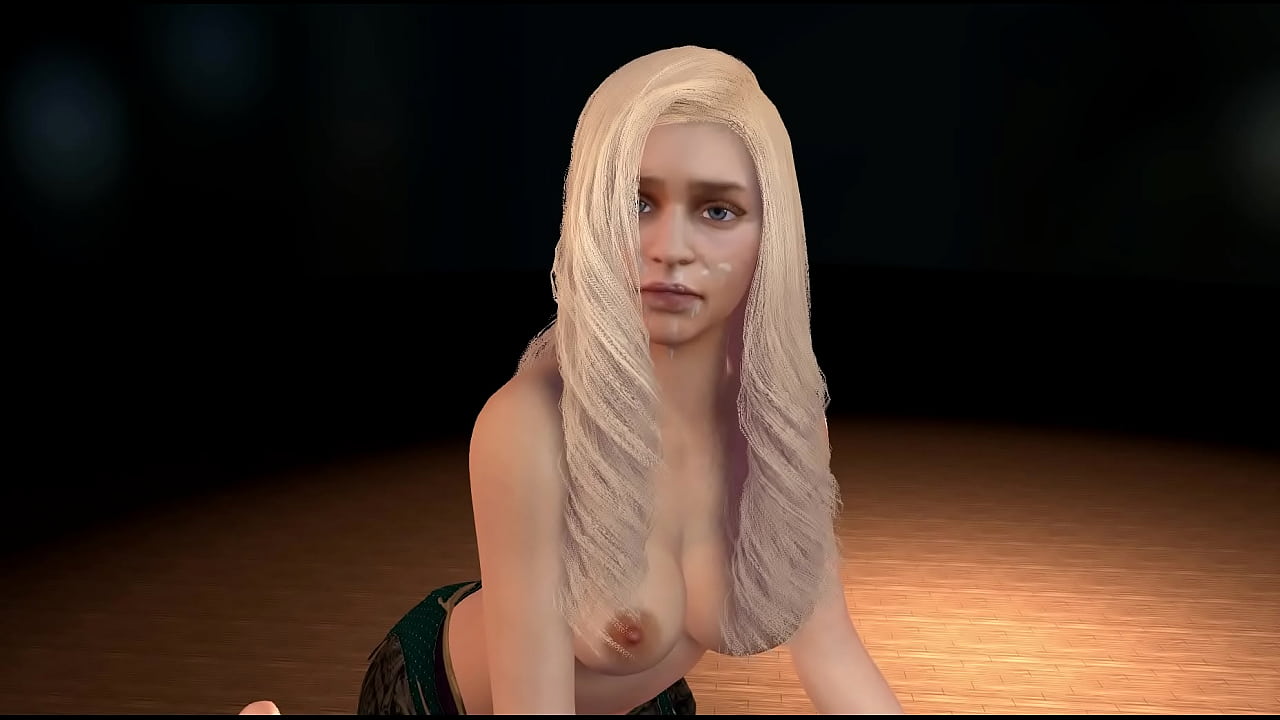 Cum on Daenerys Targaryen Face TEASER