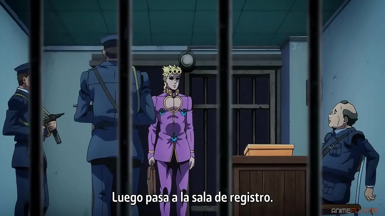 Jojo's Golden Wind Episode 3 Spanish sub