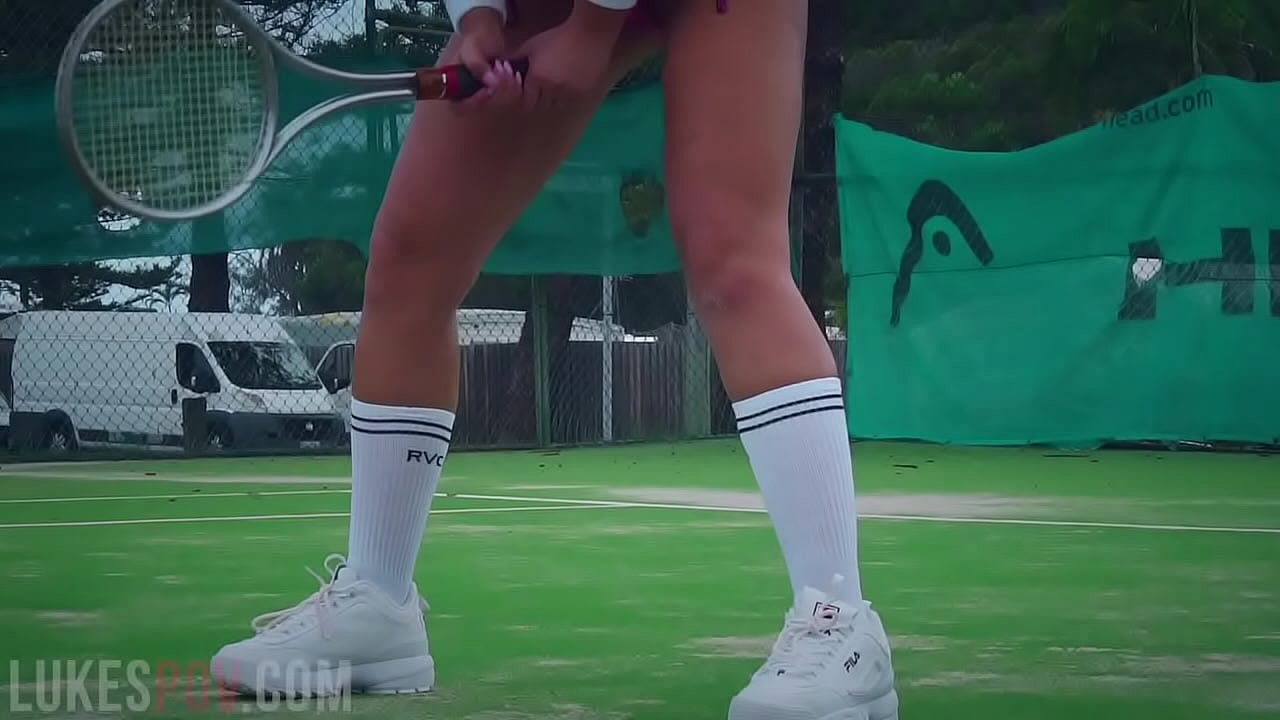 BIG TIT BABES PLAY TENNIS AND SUCK COCK