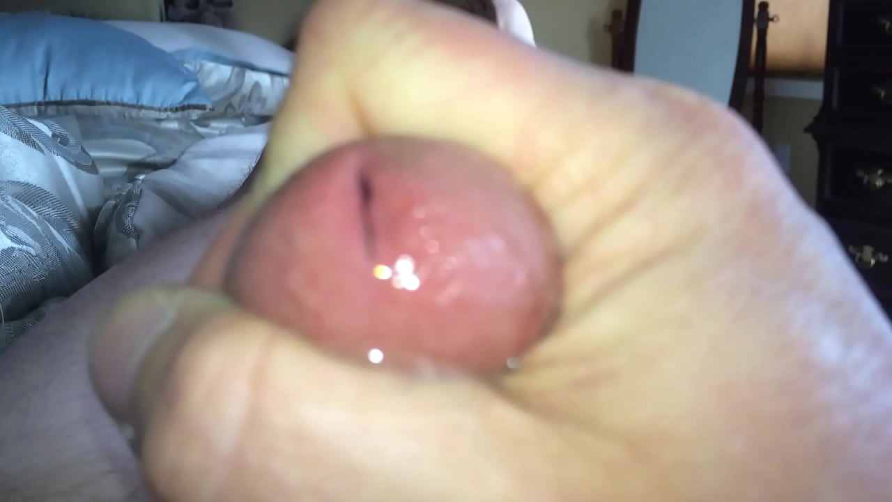 Jerking with precut and nice load of cum