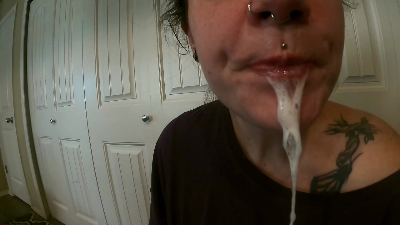 Messy Cumshot Drool