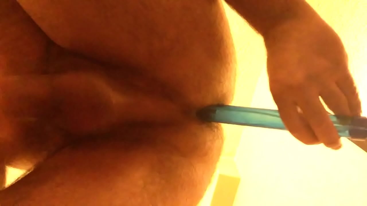 Enjoing a little anal while away from home