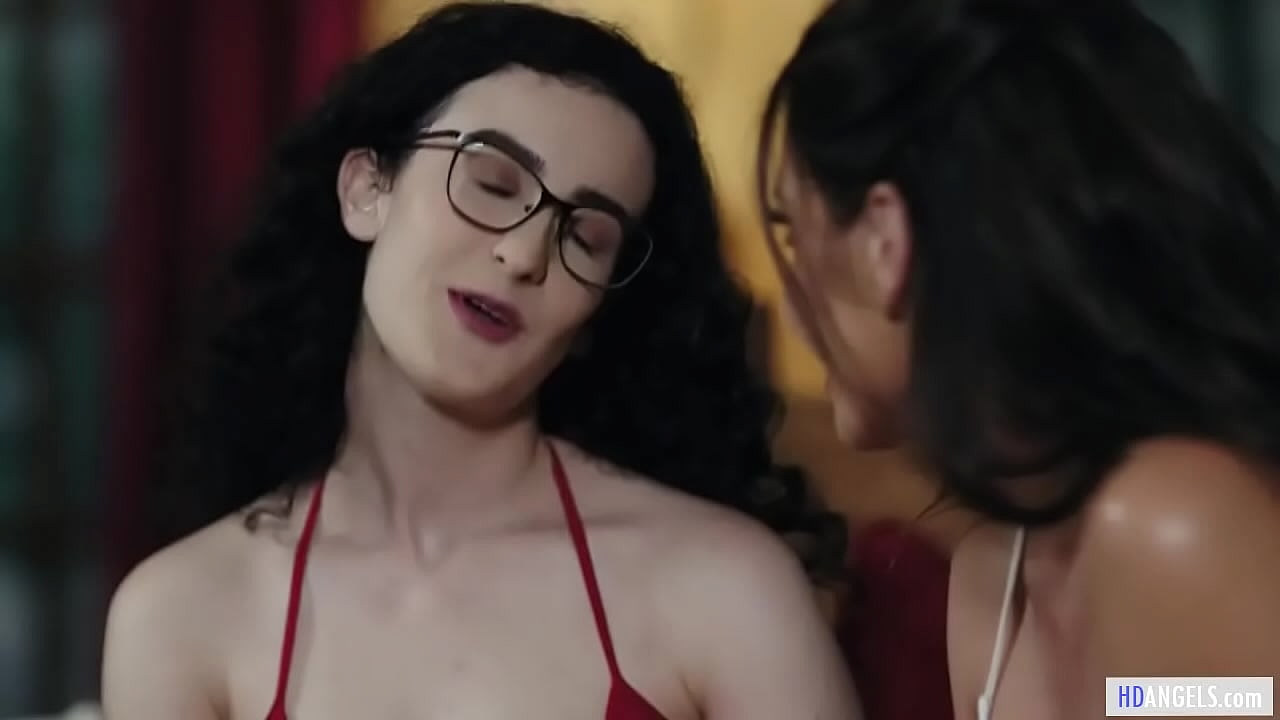Naughty girl seducing her parent's older lesbian friend