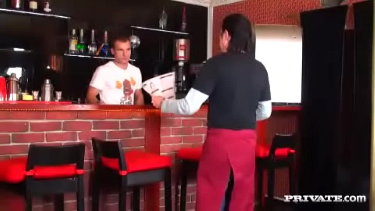 The Sexy Girl Henessy Dresses up and Then Fucks the Local Bartender