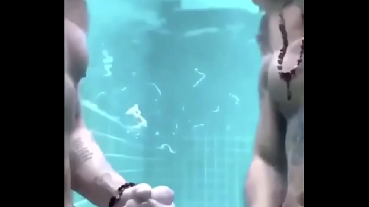 Young hot twinks horny under water.