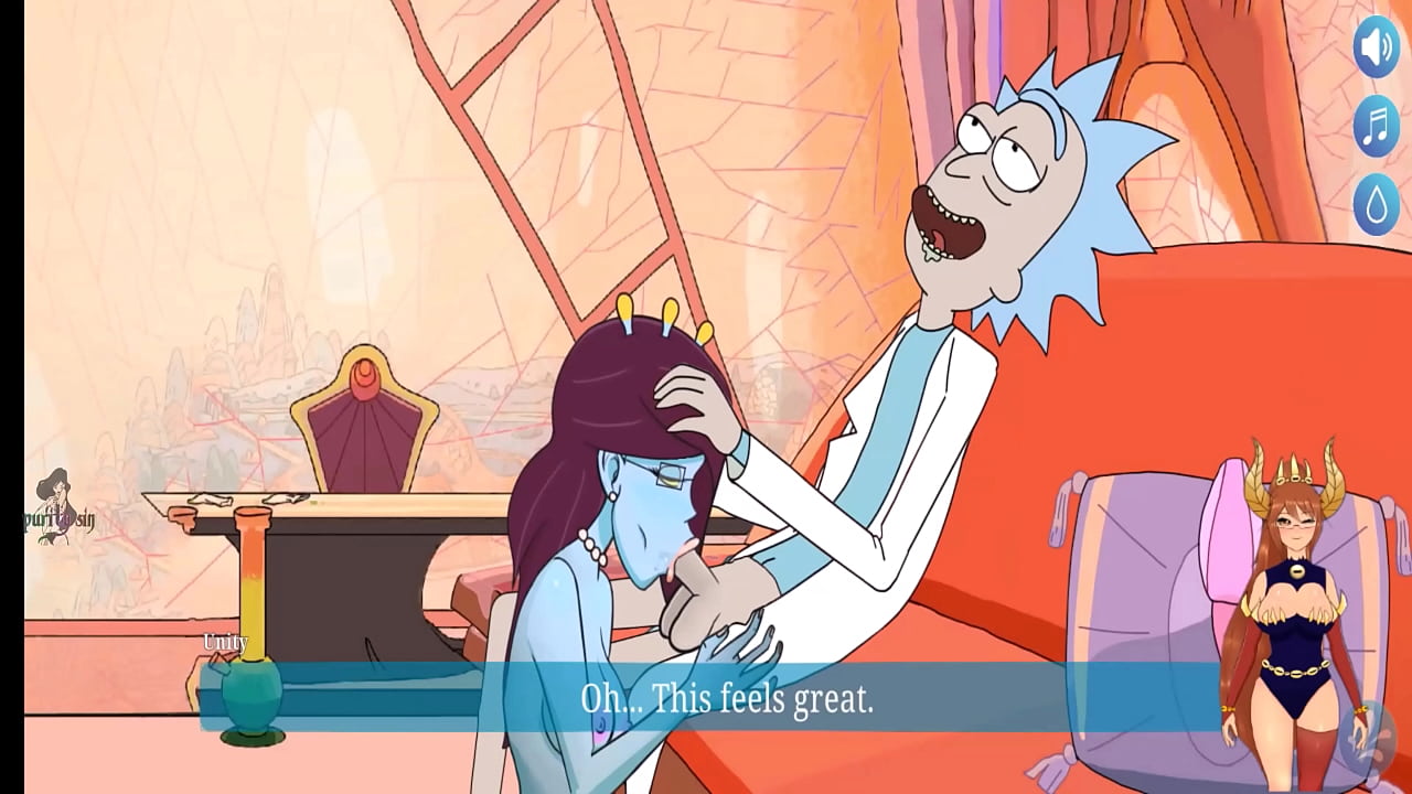 Rick and Morty Rick Lewd Universe Hot Blowjobs and fucking