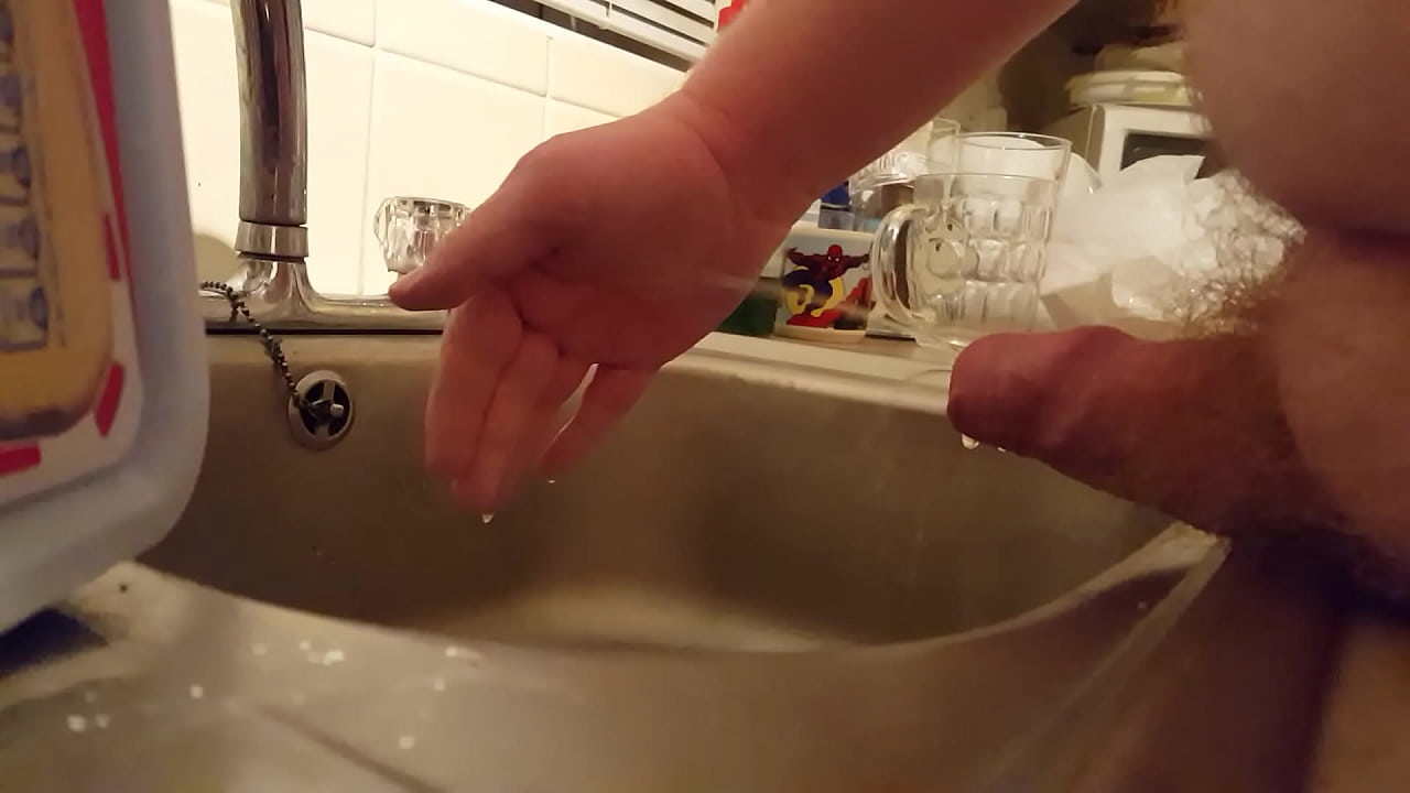 Pissing on my hand again