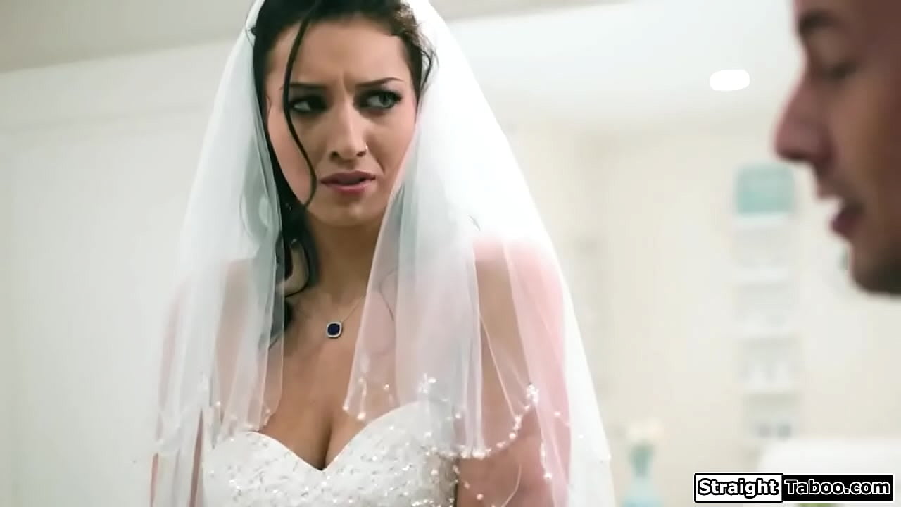 Fiances stepbrother makes a bride have sex with him to leave her alone.The big tits babe sucks his dick and then he licks her cunt.Then anal fucks her
