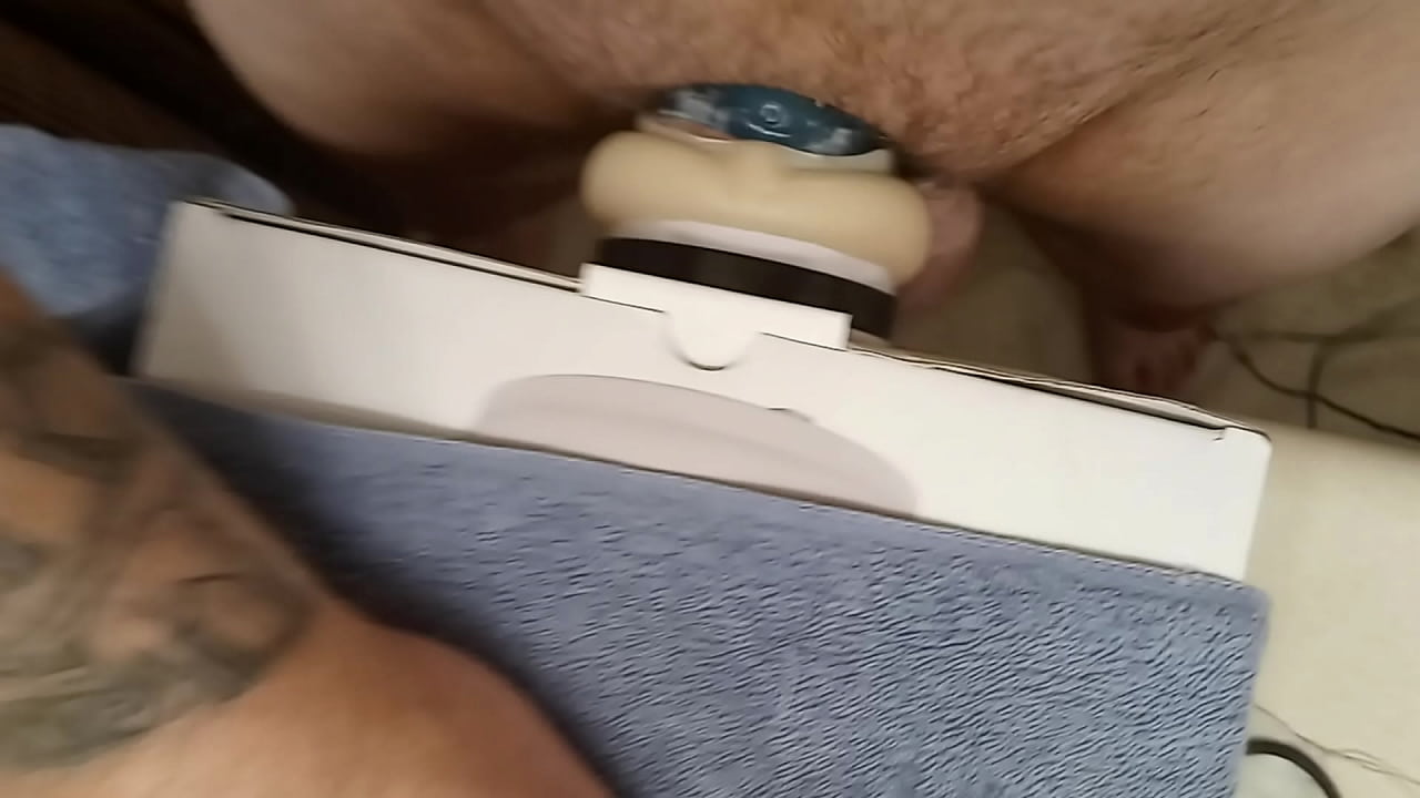 Dan Solo Pounding toy in bathroom before shower