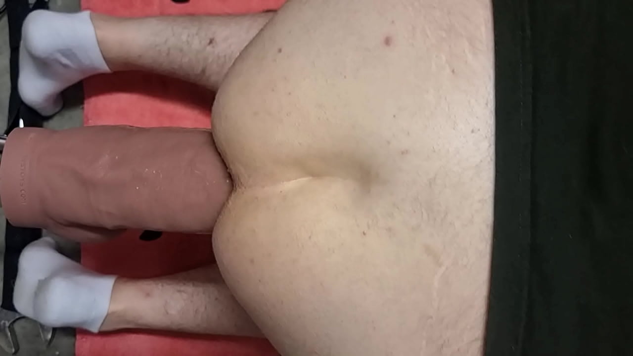 XXXCalibur.10 - Straight Married Guy drilled by fuck machine with XXL dildo