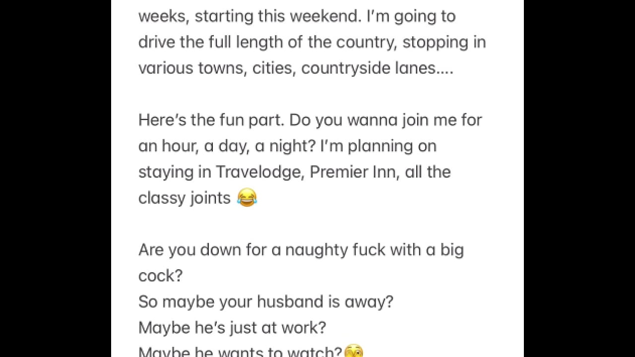 Big British Cock travels the UK to fuck pussy!