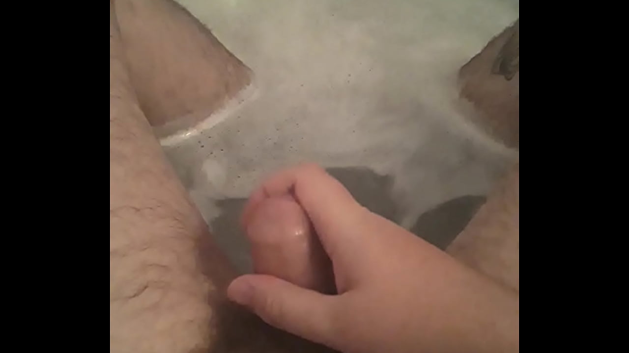Bathtime masturbating
