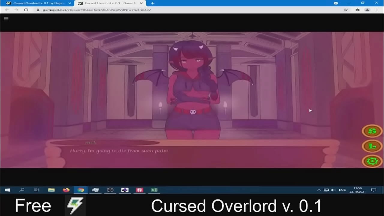 Cursed Overlord (gamejolt.com)visual novel