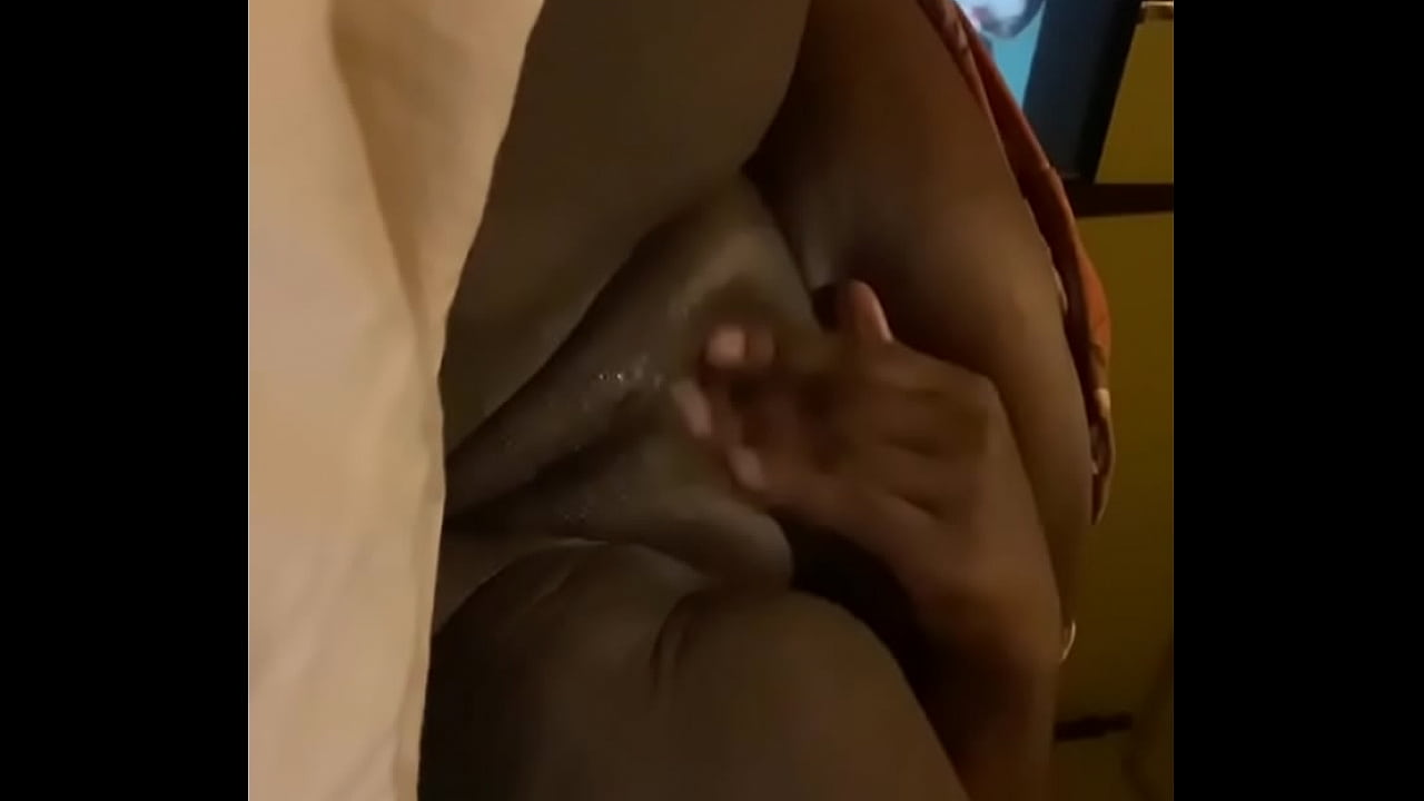 Ebony big clit dripping